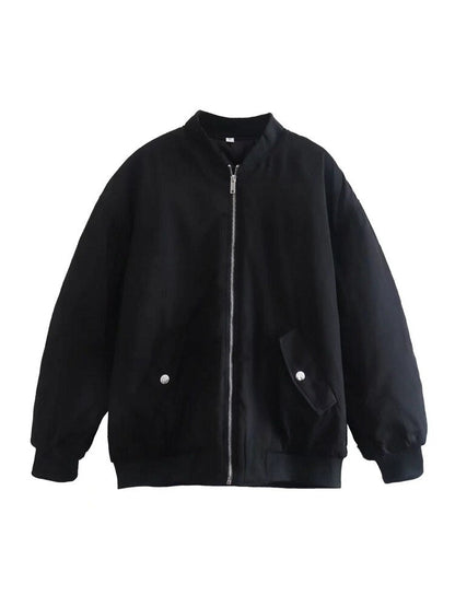 CORNELIA - Chaqueta bomber extragrande para mujeres