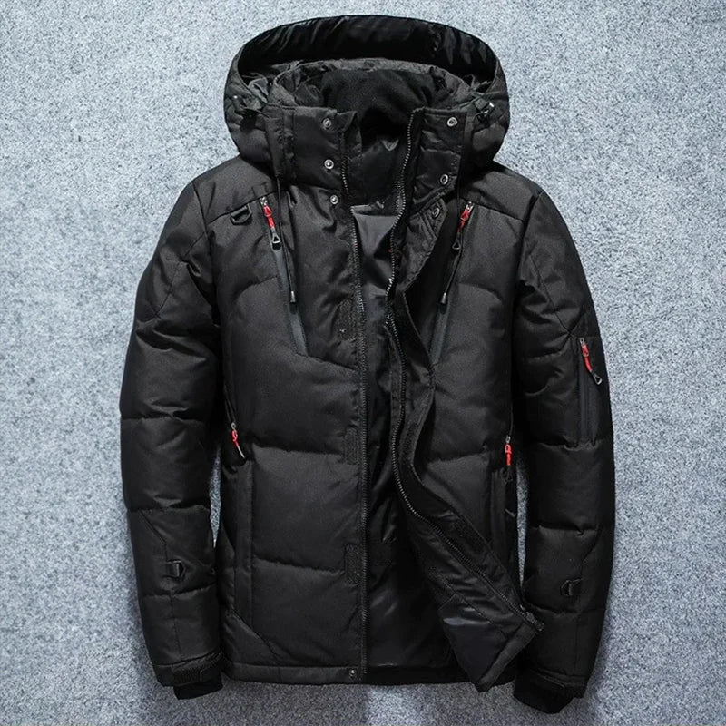 Parka de invierno con plumón cálido para mujer – JULIAN