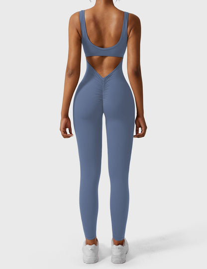 Elara – Mono elegante con espalda en V para mujer
