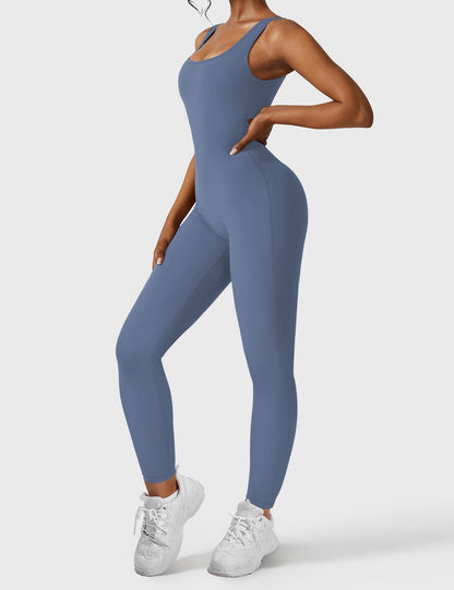 Elara – Mono elegante con espalda en V para mujer