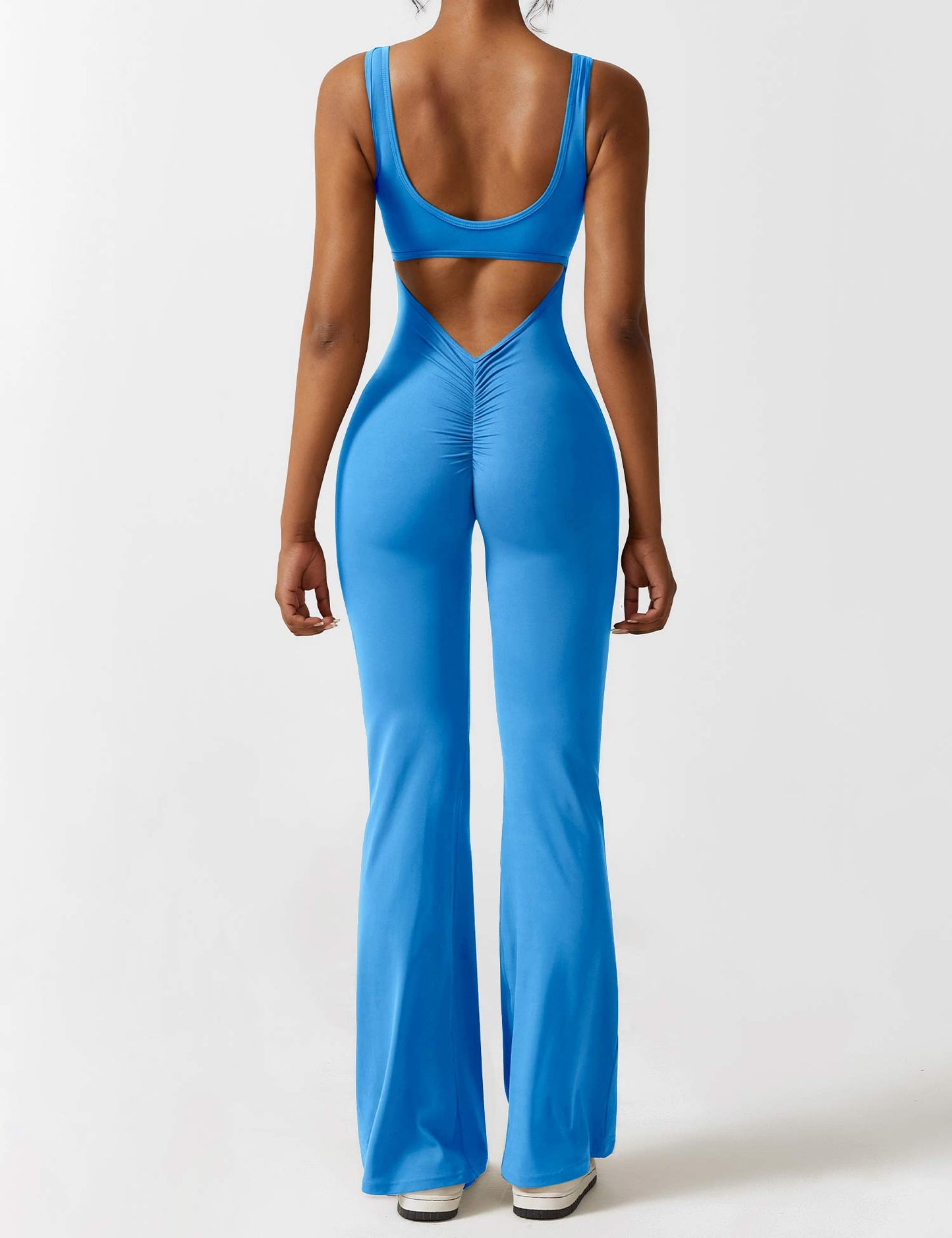 Elara – Mono elegante con espalda en V para mujer